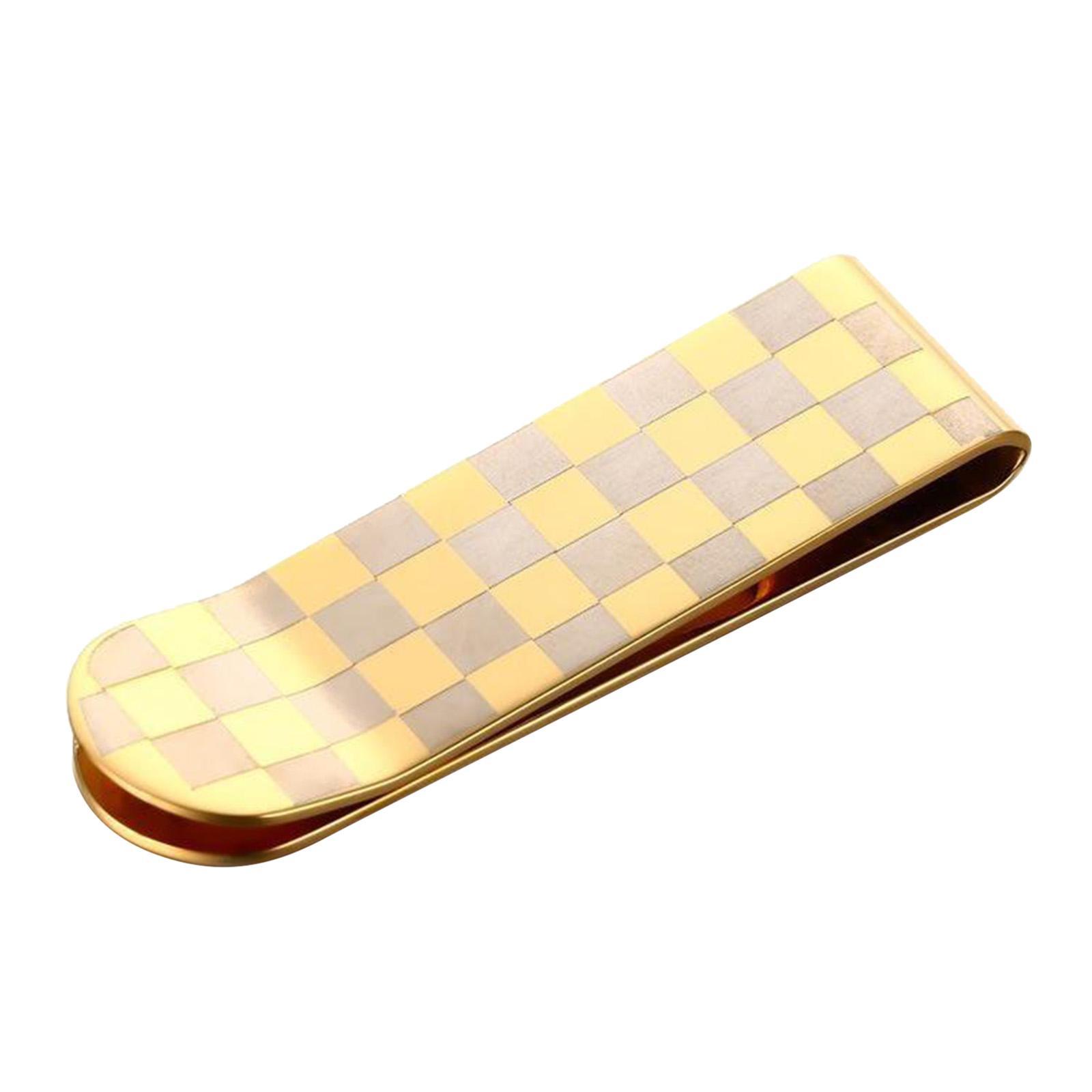 Money Clip Stainless Steel Metal Pocket Holder Wallet  Holder Unisex