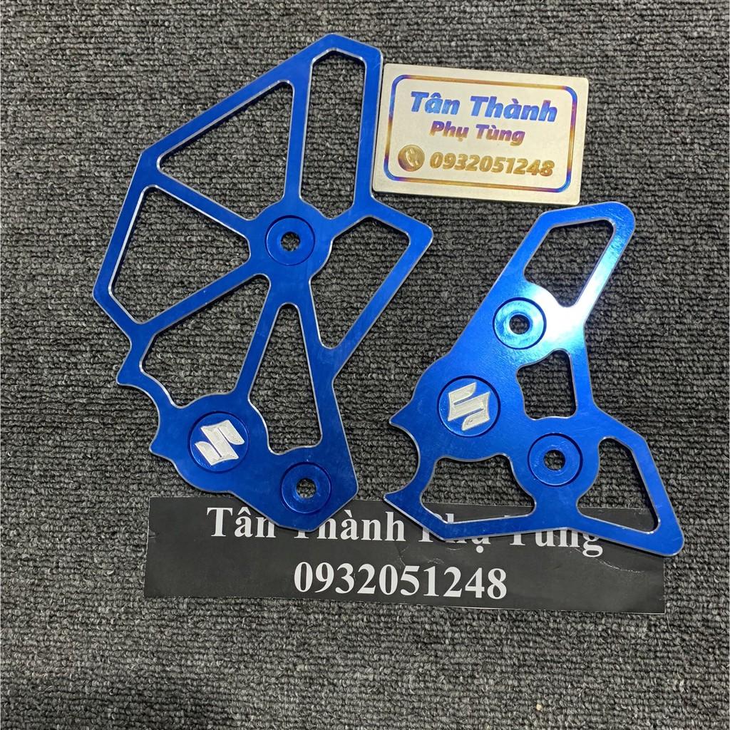 Nẹp sườn, che pen nhôm CNC dành cho Raider FI - Satria