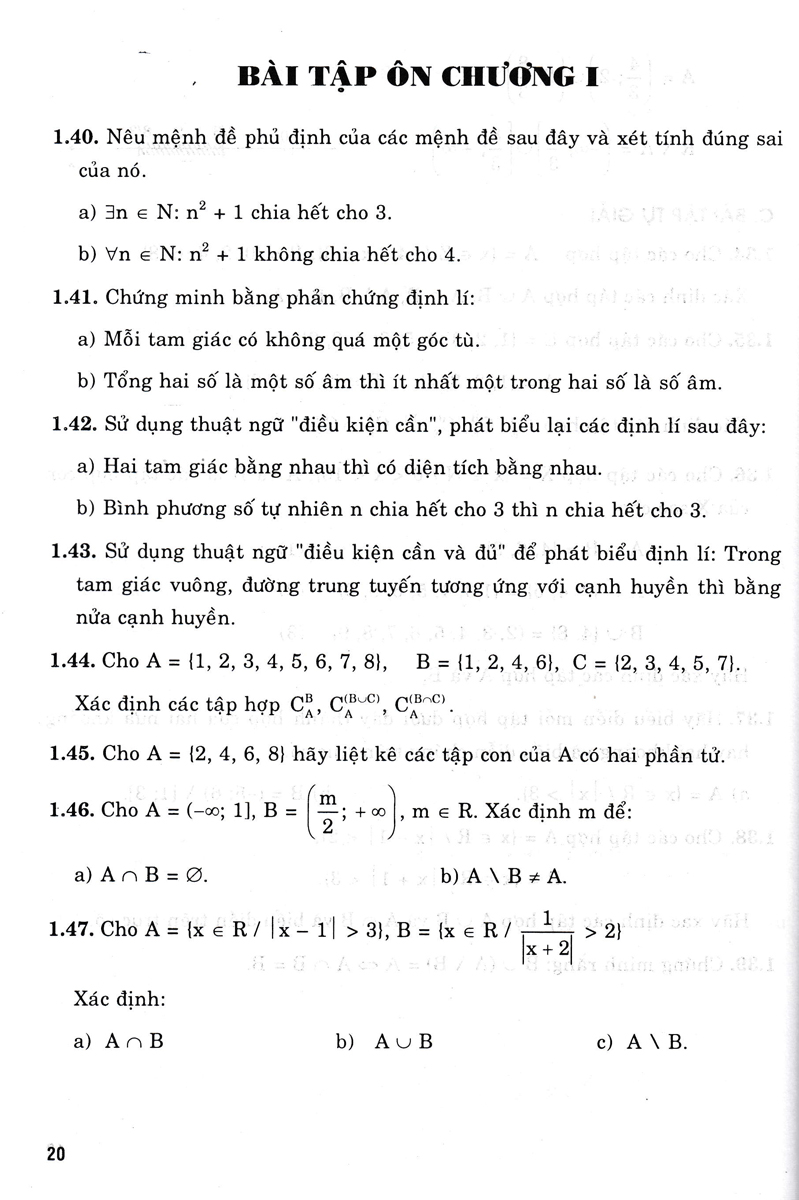 Bài Tập Toán 10 - Tập 1: Cơ Bản Và Nâng Cao - HA