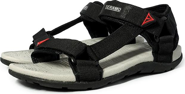 Giày Sandal Nam Quai Chéo Teramo TRM20 Đen