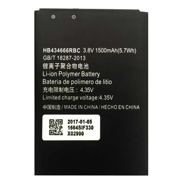 Pin Phụ Kiện Phát Wifi Huawei E5573/E5575 1500mAh (Đen) - Hàng Nhập Khẩu