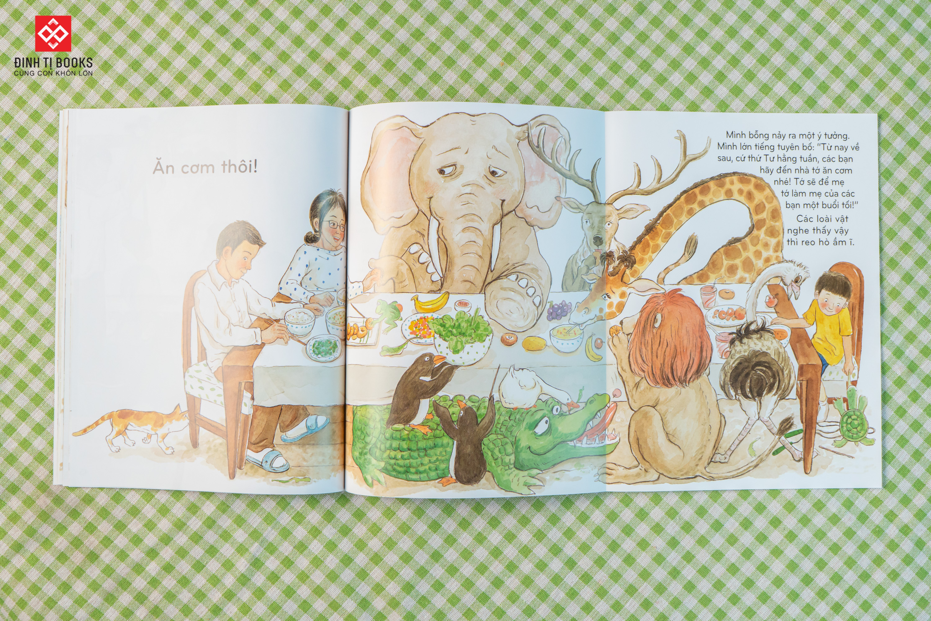 Sách - Tớ không tặng mẹ cho bạn đâu cho bé 3-9 tuổi - Đinh Tị Books