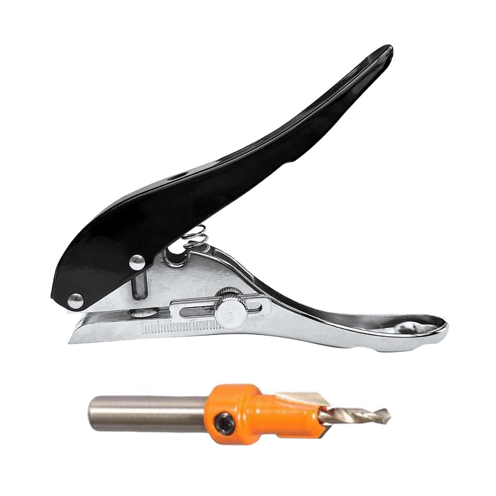 Punching Pliers Heavy Duty Punching Tool for Craft Paper DIY Crafts Tag Photo Woodworking