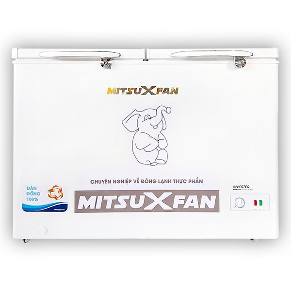 Tủ đông MITSUXFAN dàn đồng - 450 LÍT- MODEL MF2-500GW2 - thành dày - HÀNG CHÍNH HÃNG - giao toàn quốc