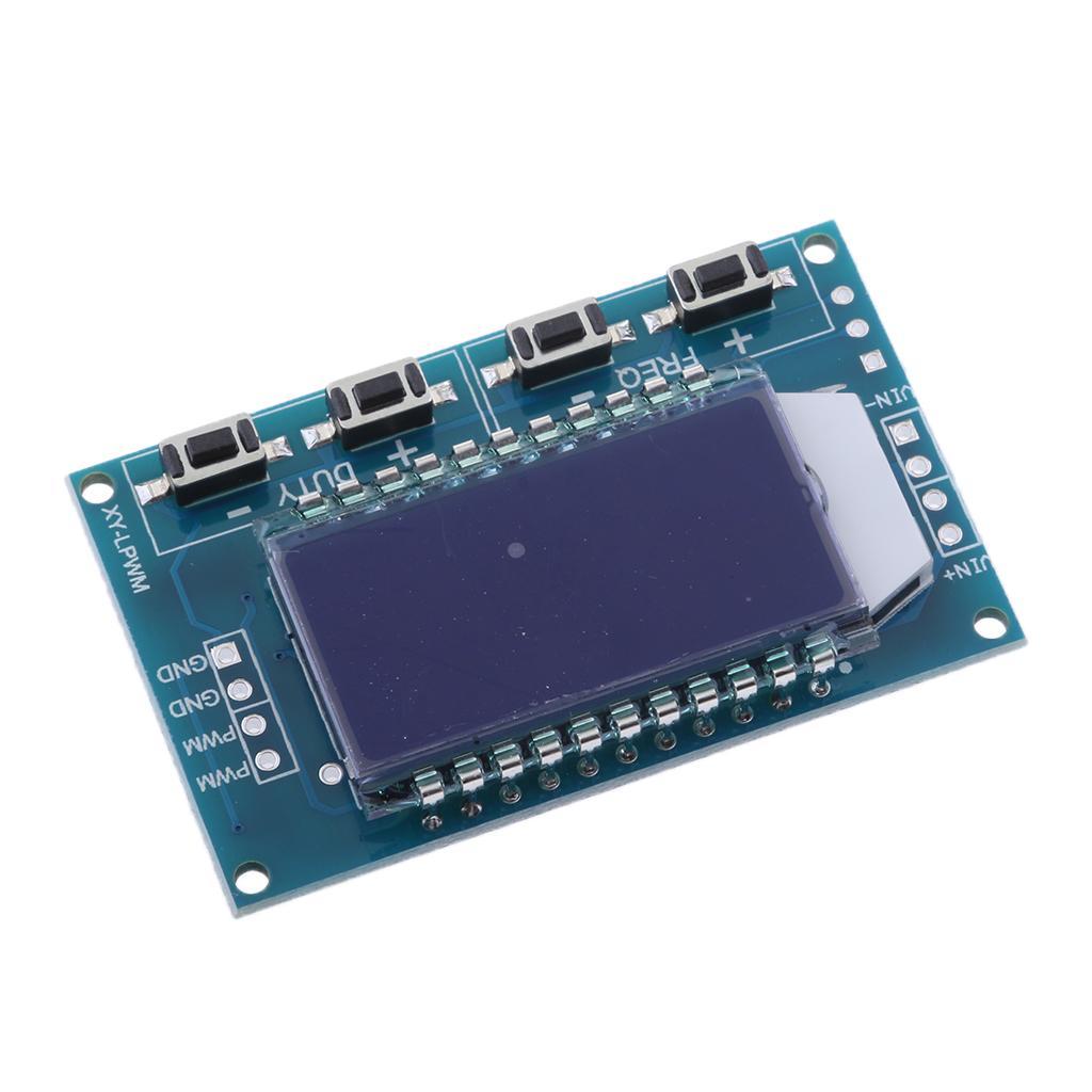 Signal Generator PWM Pulse Frequency Meter, LCD Display, Module Board 1 Pack