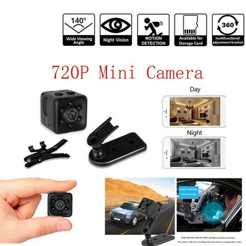 4X SQ11 720P Mini Car Hidden DV DVR Camera Cam IR Black