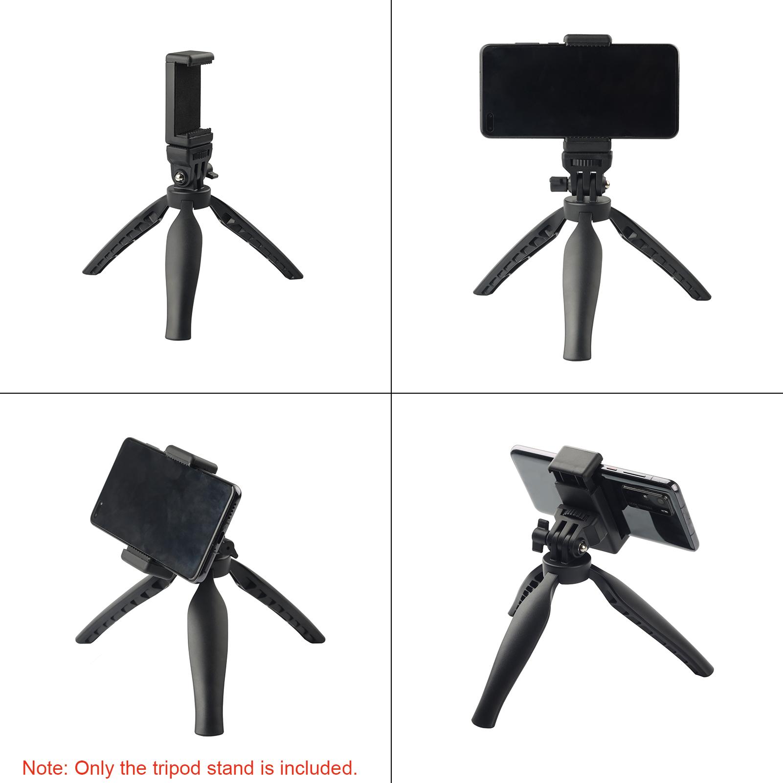 Chân máy bàn mini có thể gập lại 180 ° với Giao diện 1/4 inch Đa năng cho máy ảnh DSLR SLR Gắn điện thoại
