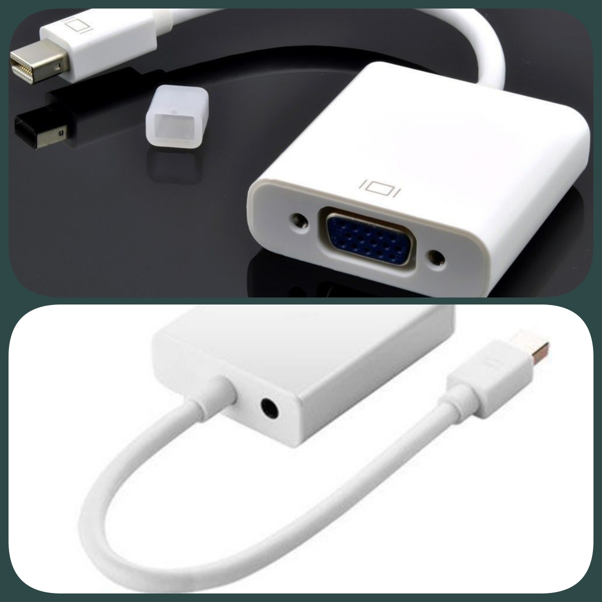 Cáp chuyển Mini Displayport ra VGA kèm âm thanh - MTV0362