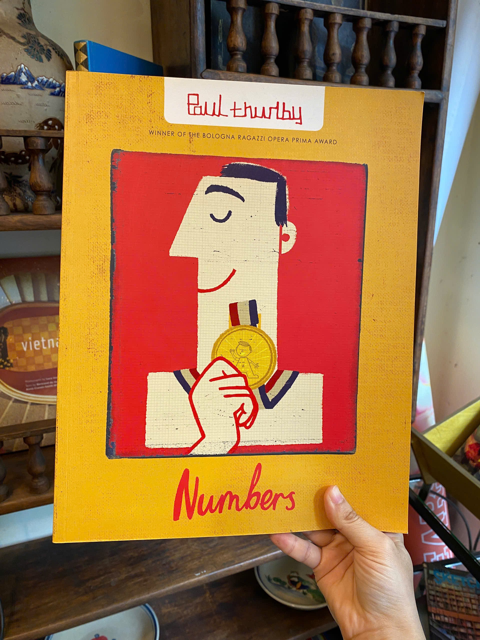 Sách - Numbers by Paul Thurlby | English Children's Picture Book | Sách ngoại văn nhập khẩu