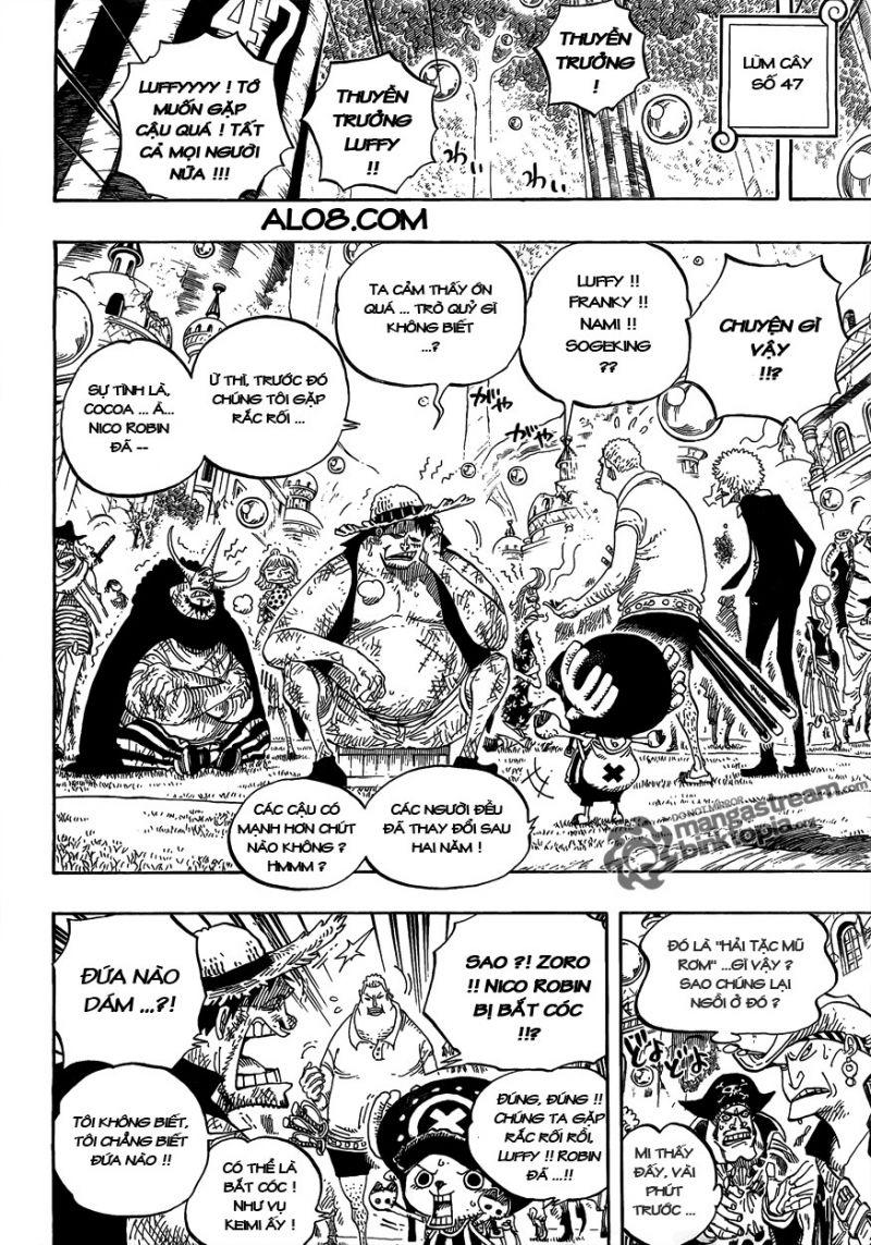 đảo hải tặc - one piece chapter 599 11