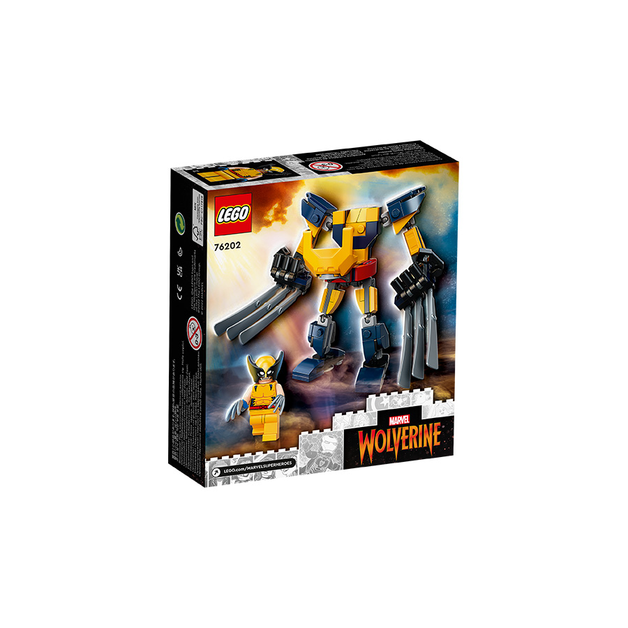 Đồ Chơi LEGO SUPERHEROES Chiến Giáp Wolverin 76202