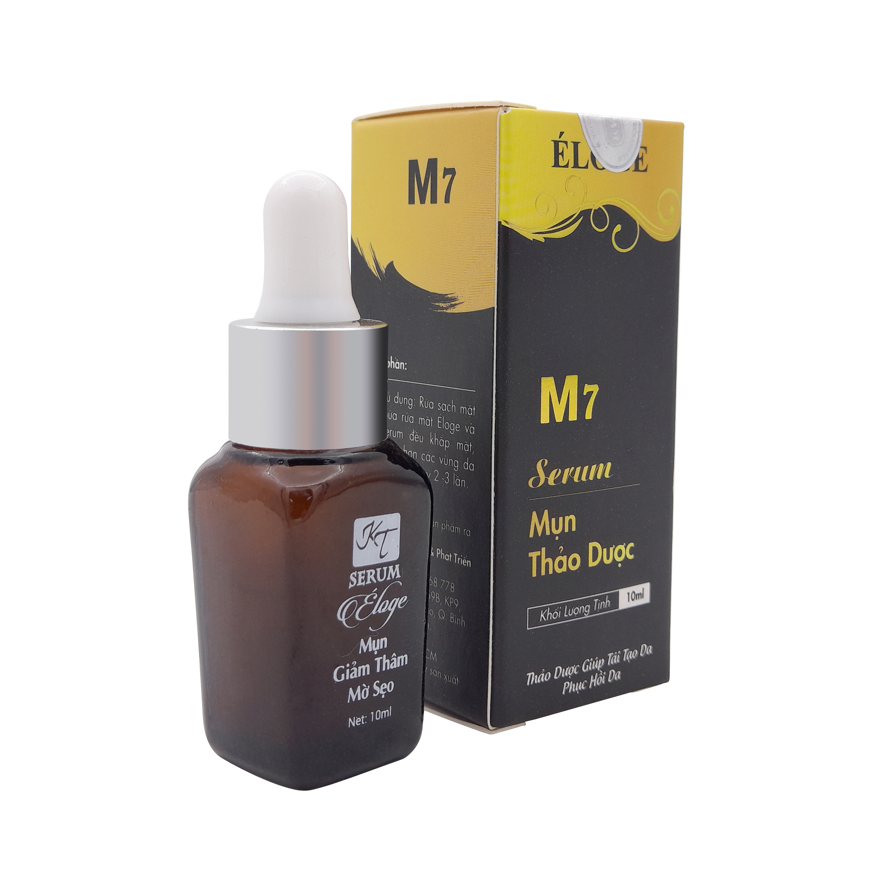 SERUM MỤN ELOGE M7 - KHẢ TÂM - GIẢM MỤN, MỜ THÂM,  SE KHÍT LỖ CHÂN LÔNG, 