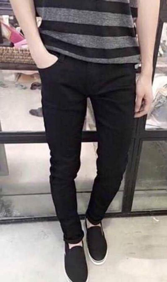 Quần Jean Nam Đen Chất Co Giãn JEAN51 - Jean