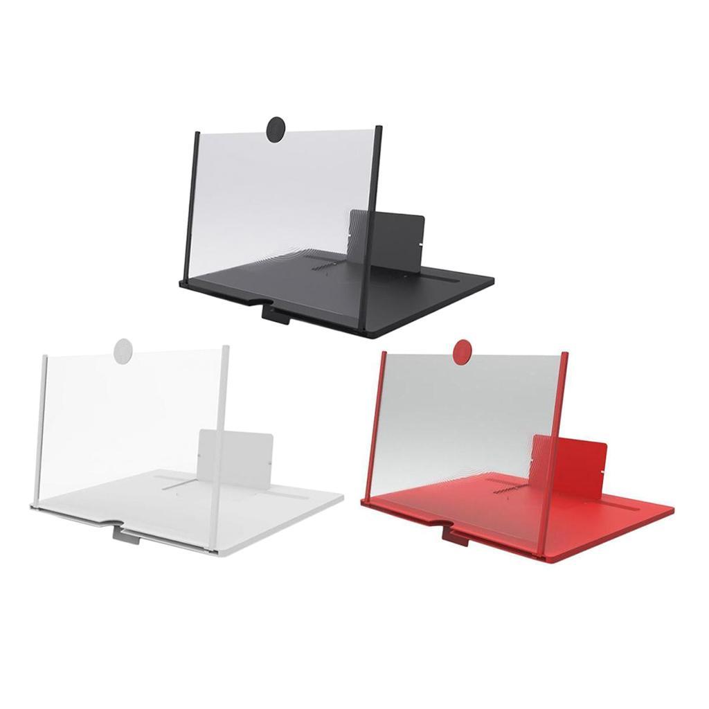 3x 10" Phone Screen Magnifier 3-4 Times Adjustable For Smartphones