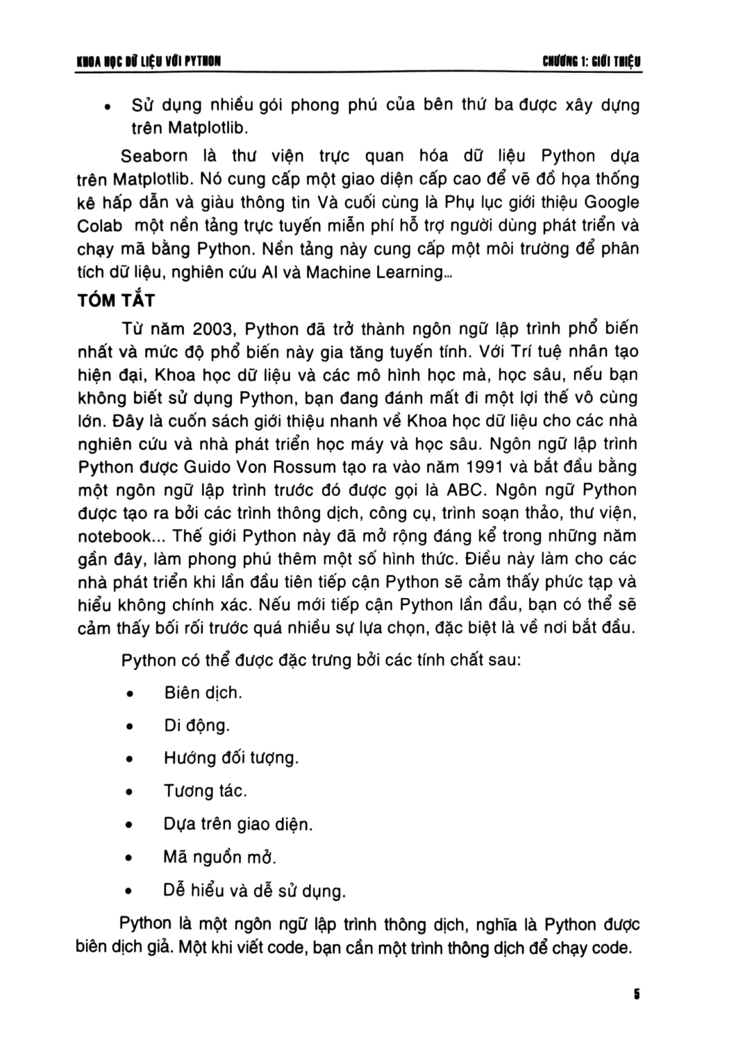 Khoa Học Dữ Liệu Với Python - STK