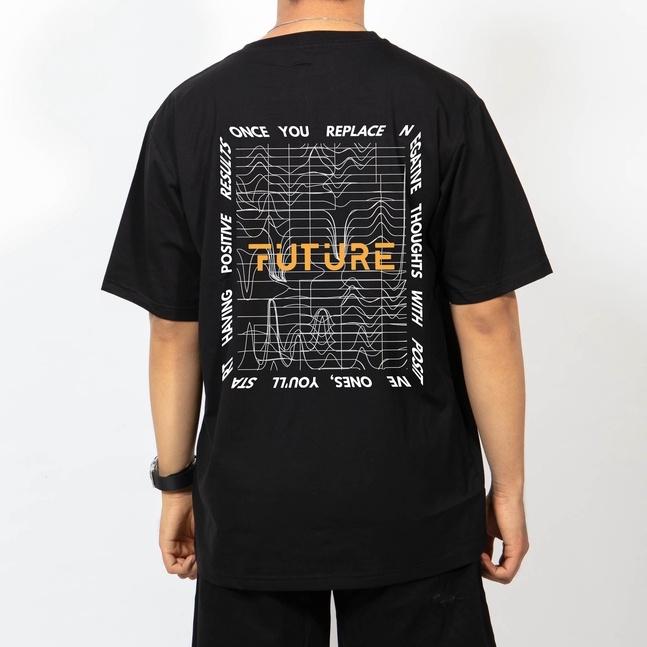 Áo Thun Unisex Tay Lỡ Form Rộng 100% Cotton - Space New Future
