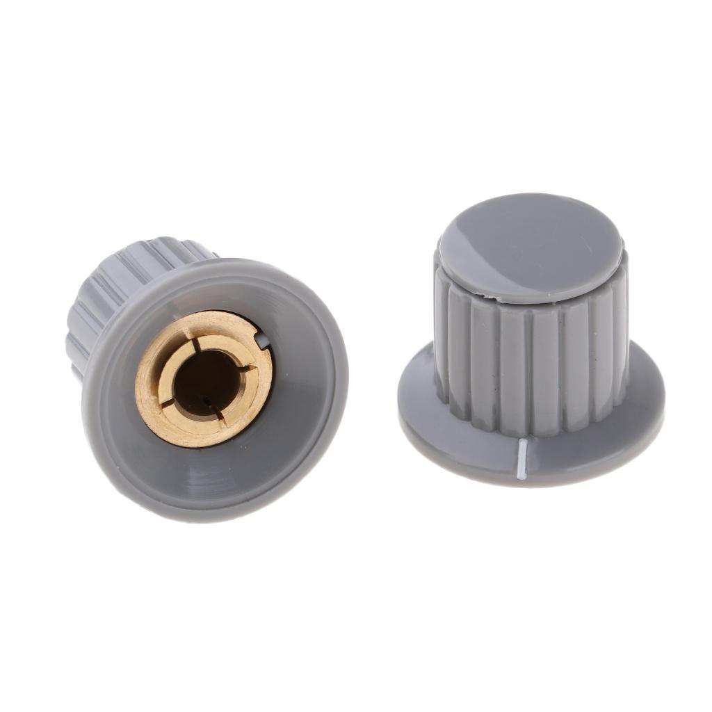 50pcs Potentiometer Bakelite Knob with Copper Core  KYP25-18 6.35mm