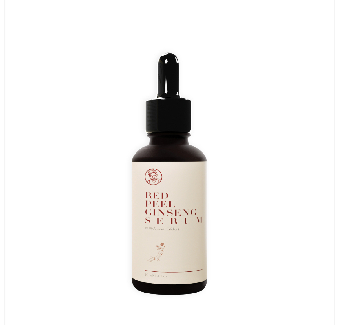 Serum Bà Lão Red Peel Ginseng 1% BHA (30ml) dành cho da mụn, thâm, nám, sẹo rỗ