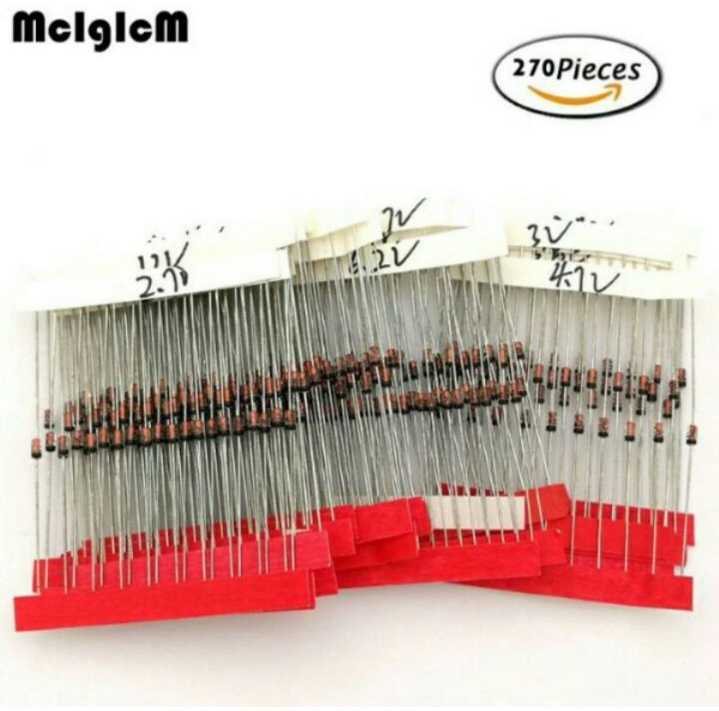 COMBO 270 CON LINH KIỆN ĐIỆN TỬ DIOT ĐỦ CÁC LOẠI NHƯ HÌNH HÀNG CHUẨN LOẠI TỐT