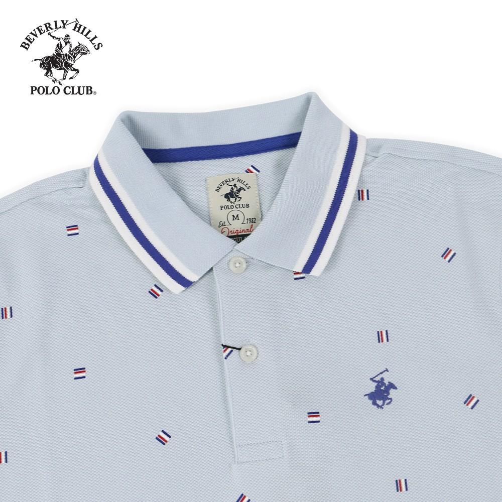 Áo polo ngắn tay Nam Beverly Hills Polo Club Regularfit Cotton Xanh PMRSS20TL115