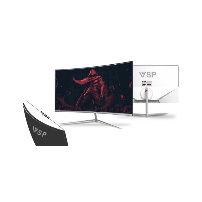 Màn hình LCD VSP VL27 (CM2702Q) 27inch FHD 1500R 165Hz Gaming Cong - Hàng Chính Hãng