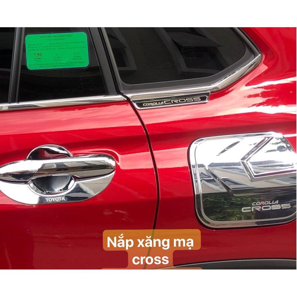 Ốp Nắp Xăng Dành Cho Toyota Corolla Cross Cao Cấp