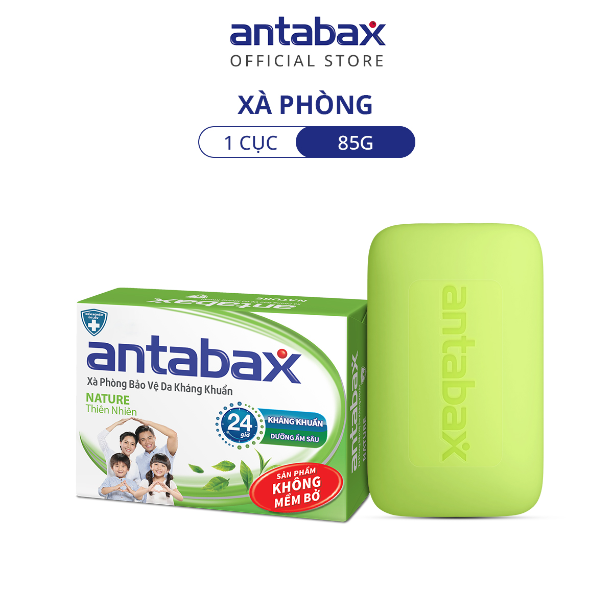 Combo 4 Xà Phòng Bảo Vệ Da Kháng Khuẩn Antabax 85g