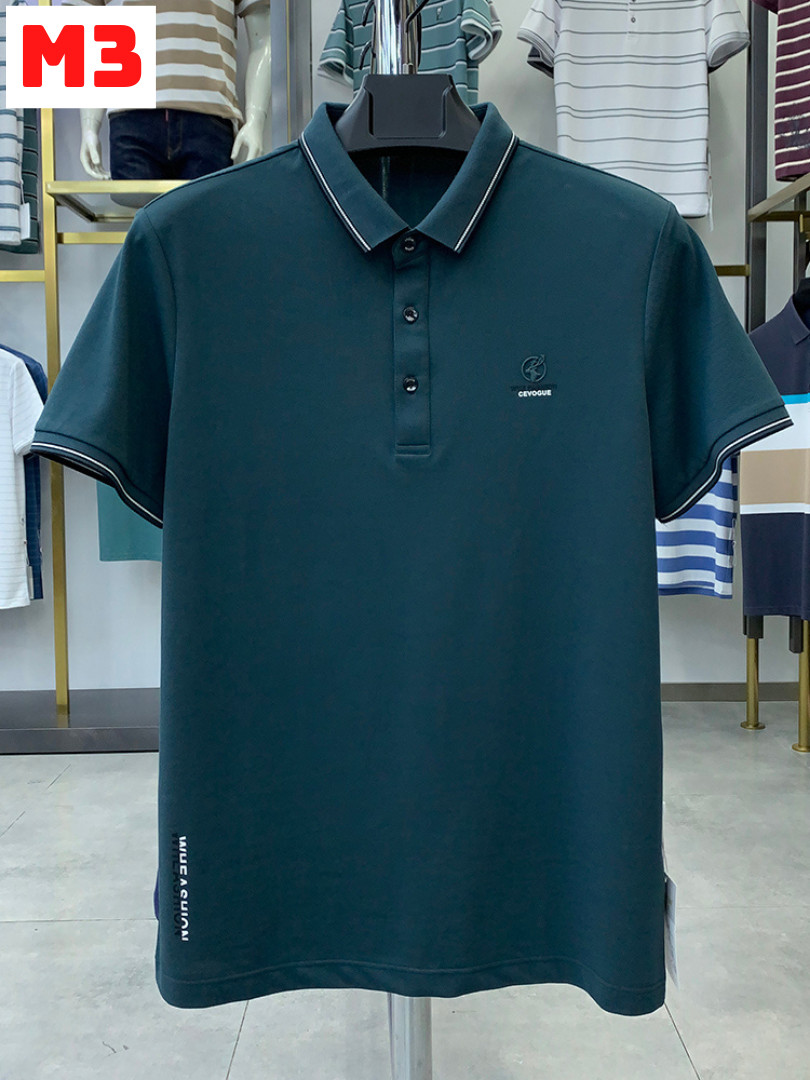 Áo polo nam - Áo thun nam trung niên cổ bẻ CEVOGUE vải cá sấu Cotton xuất xịn, chuẩn form,sang trọng-lịch lãm- M3 TS store95