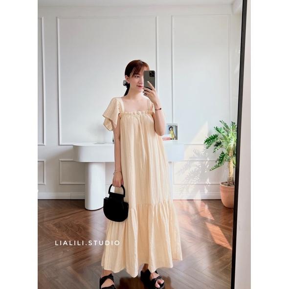 Đầm dài cánh tiên-Thiết kế từ