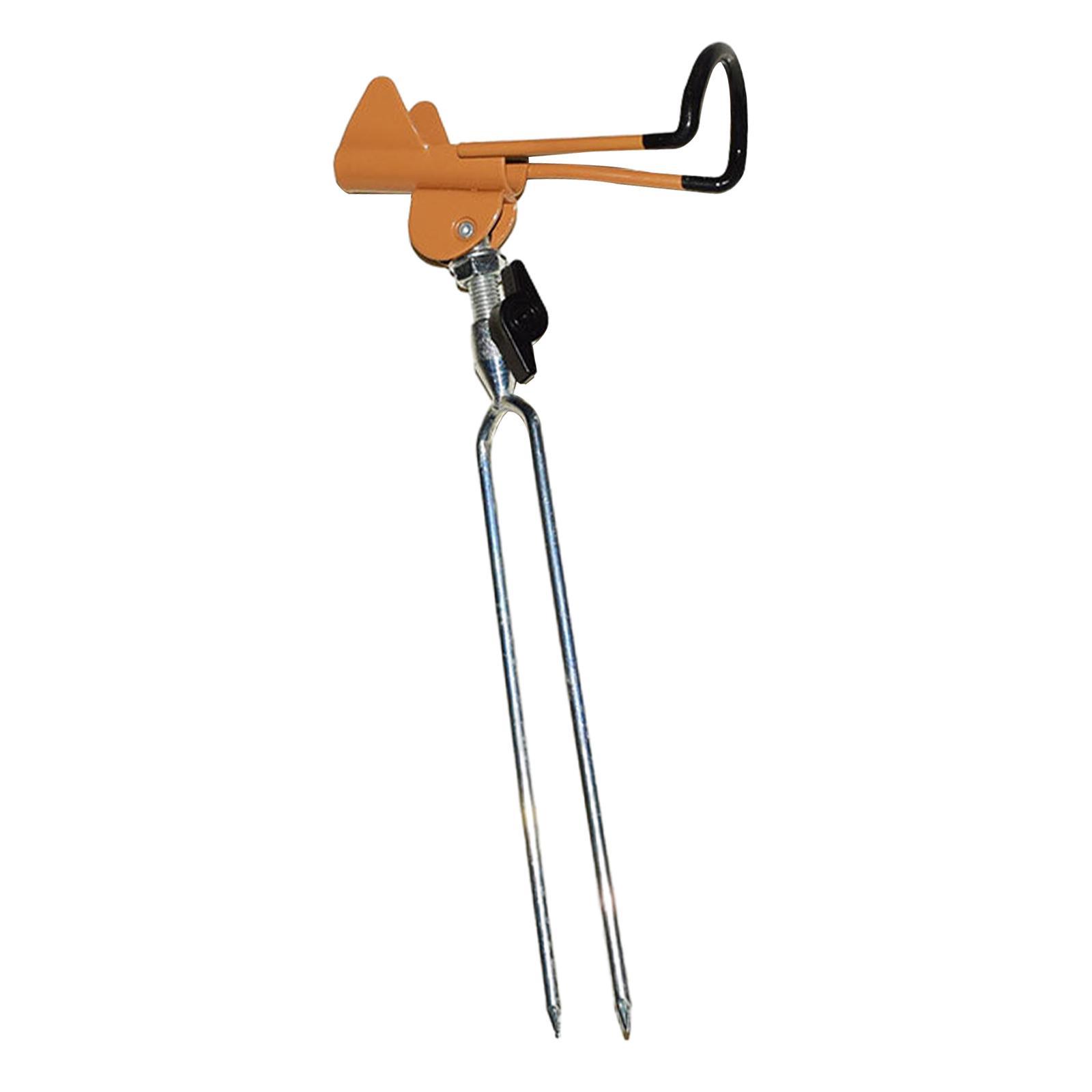 Fishing Rod Holder, Bracket Rod Pole Holder Premium Tool Fish Tool Portable Adjustable Fishing Rod Support Fishing Rod Stand for Sea, River
