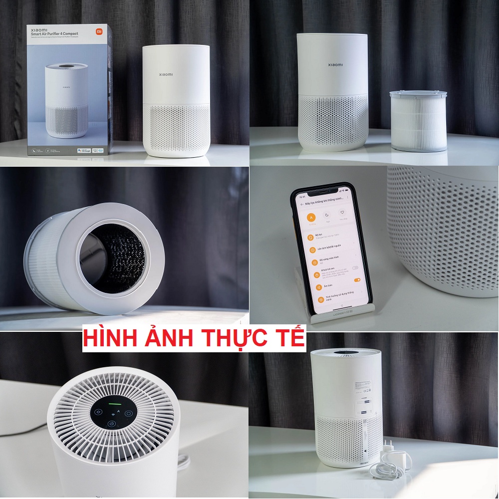 Máy lọc không khí Xiaomi Mi Smart Air Purifier 4 Compact EU BHR5860EU - Hàng chính hãng
