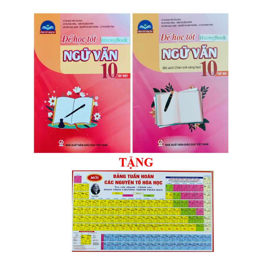Sách - Combo Để học tốt Ngữ Văn 10 - tập 1 + Tập 2