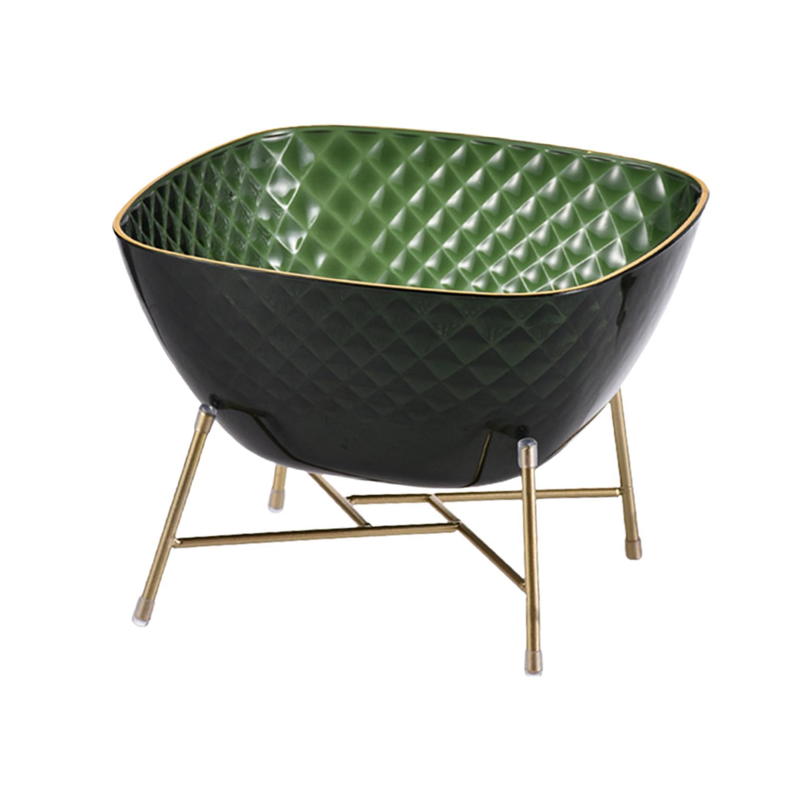 Fruit Plate Fruit Holder Snack Storage Tray for Kitchen Counter Dining Table