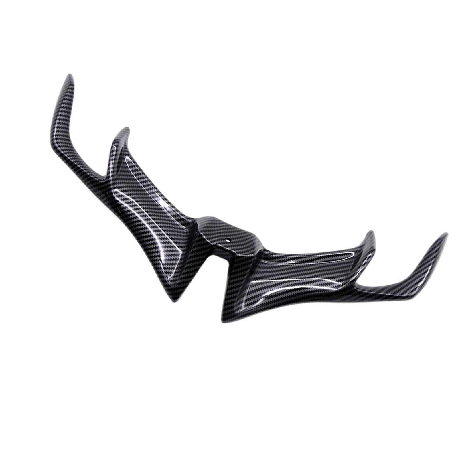 Motorcycle Front Fairing Aerodynamic Winglet Protection Cover Compatible for YAMAHA R15 V3 2017-2020