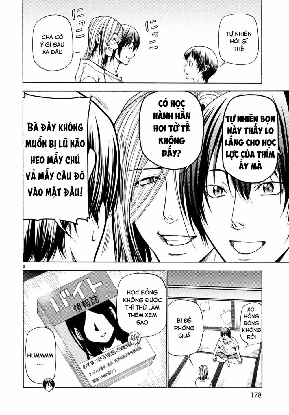 cô gái thích lặn - grand blue chapter 39 8