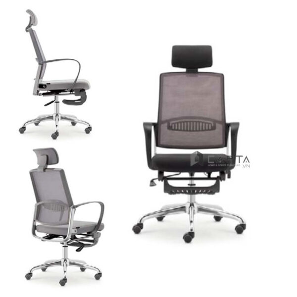 Ghế xoay văn phòng ngả lưng nằm nghỉ trưa cho Sếp CR4304-M Nội thất Capta