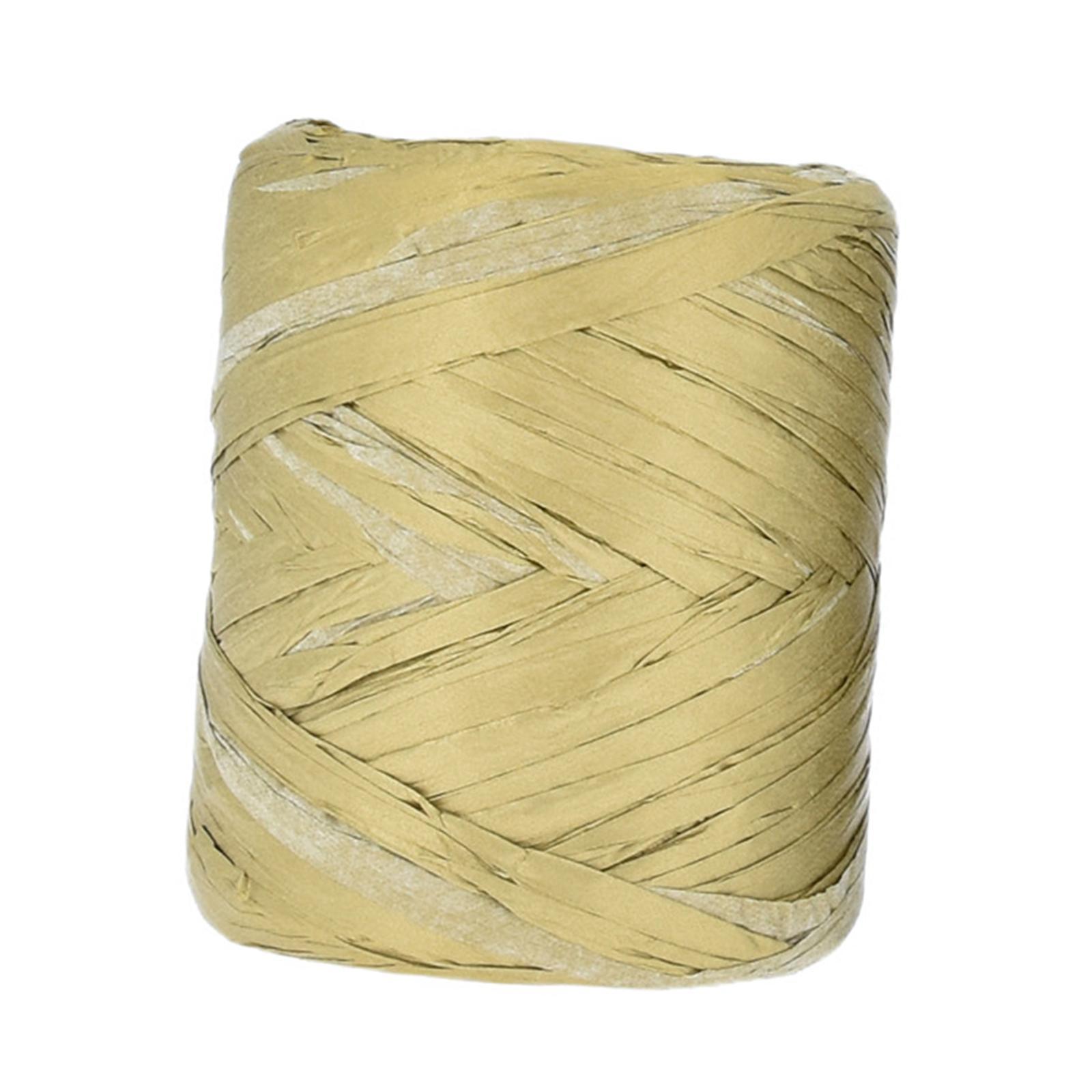 Raffia Paper Ribbon Packing Paper Twine Ribbon for Packing Wrapping Bouquets