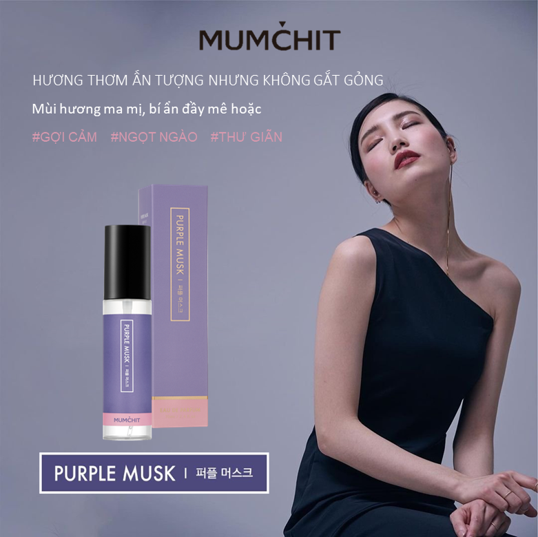 Nước Xịt Thơm Quần Áo Cao Cấp MUMCHIT Fabric And Living Perfume 70ml