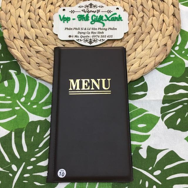 Menu da đặc biệt A6 10 lá - 20 lá