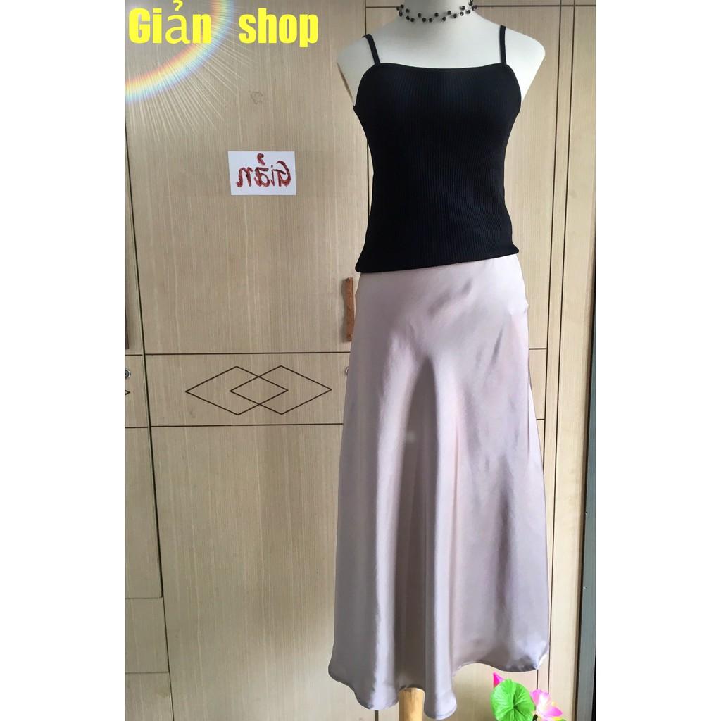 ÁO 2 DÂY DỆT KIM CỔ NGANG CO GIÃN TỐT