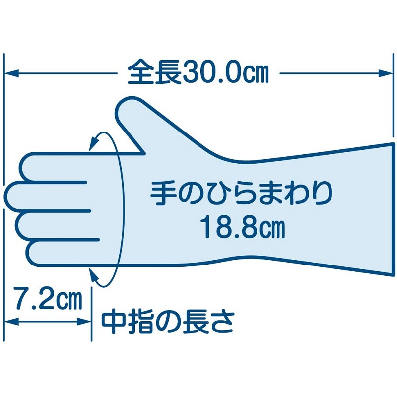 Găng tay cao su Shaldan Family Vinyl Anti-Virus size S/M/L - Hàng nội địa Nhật Bản |nhập khẩu chính hãng