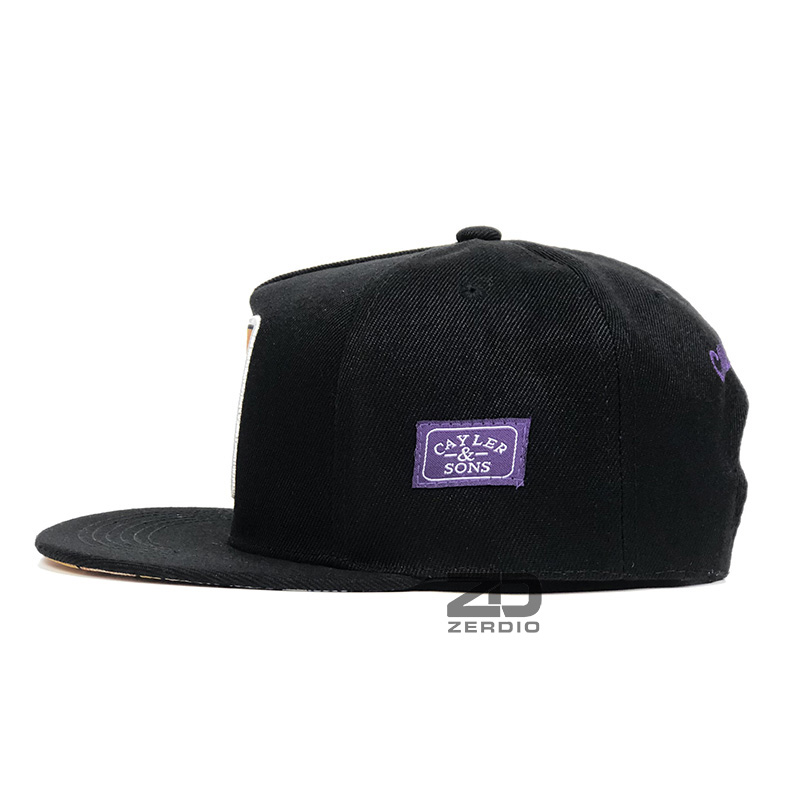 Nón Snapback hiphop nam nữ màu đen phong cách thời trang cá tính