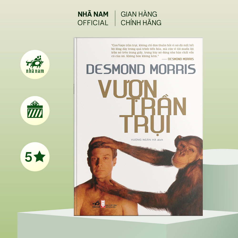 Sách - Vượn trần trụi (Desmond Morris) - Nhã Nam Official