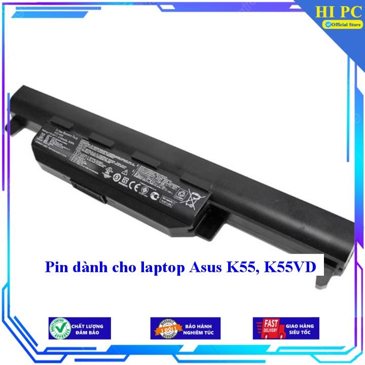 Pin dành cho laptop Asus K55 K55VD - Hàng Nhập Khẩu