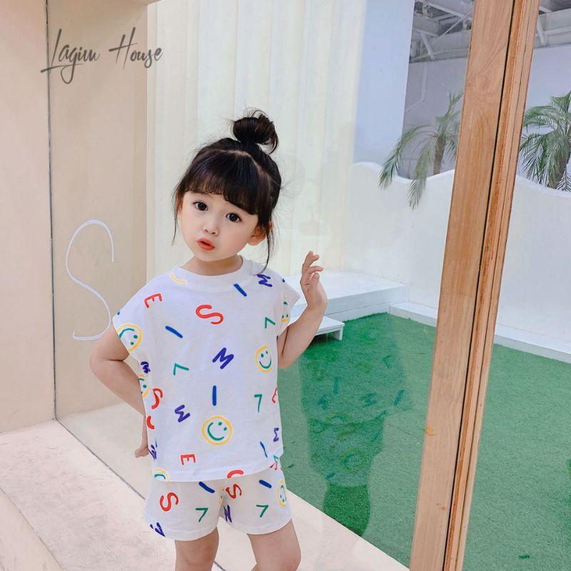 Bộ đồ hè đáng yêu cho bé gái mẫu mới 2021