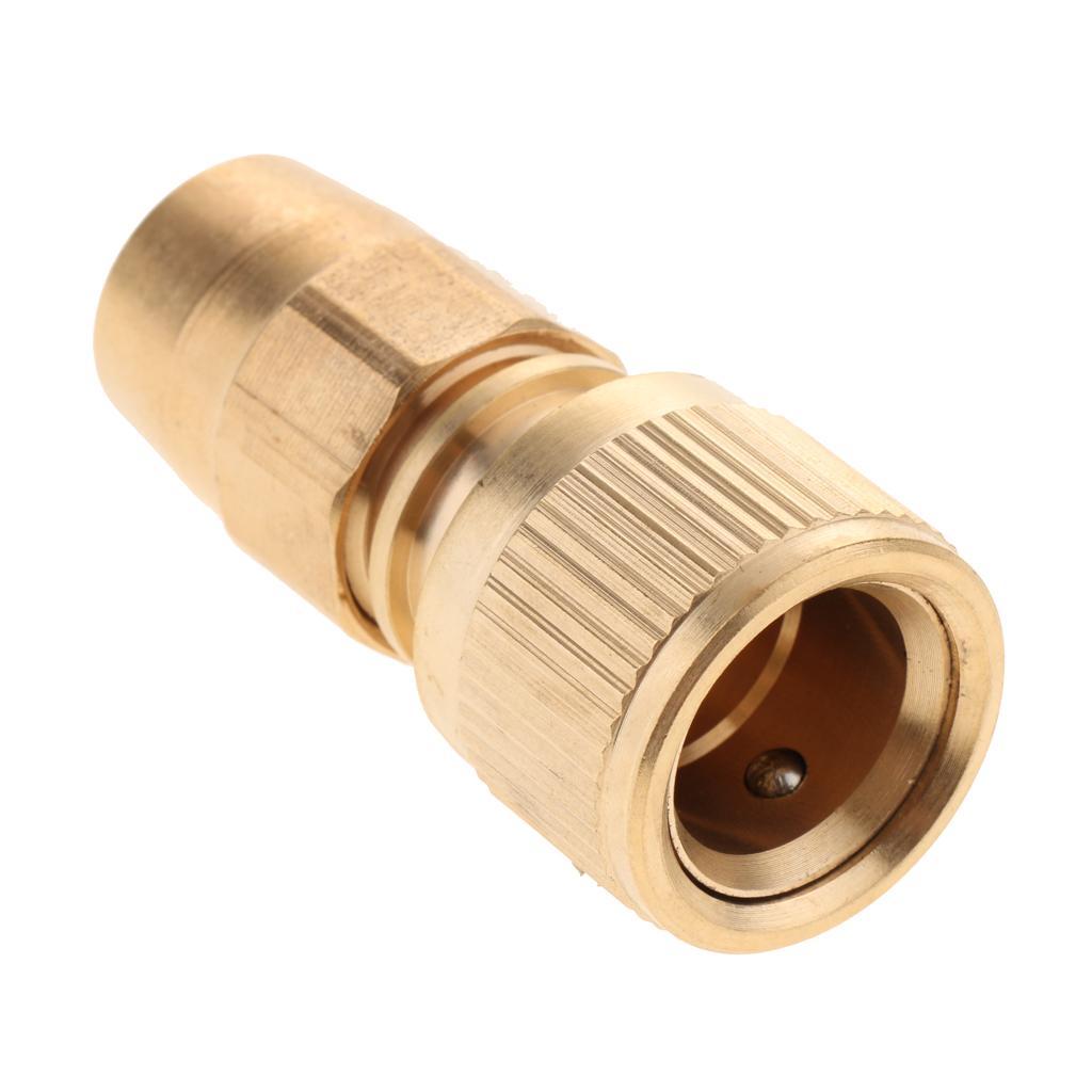 2 Pieces Brass Expandable Hose Repair Adaptor