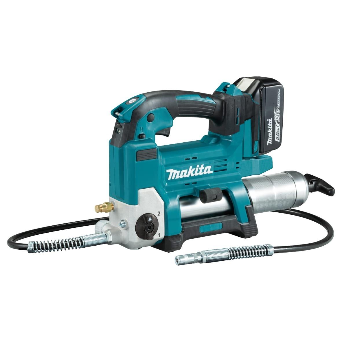 MÁY BƠM MỠ 69MPA DÙNG PIN 18V MAKITA DGP180RT- HÀNG CHÍNH HÃNG