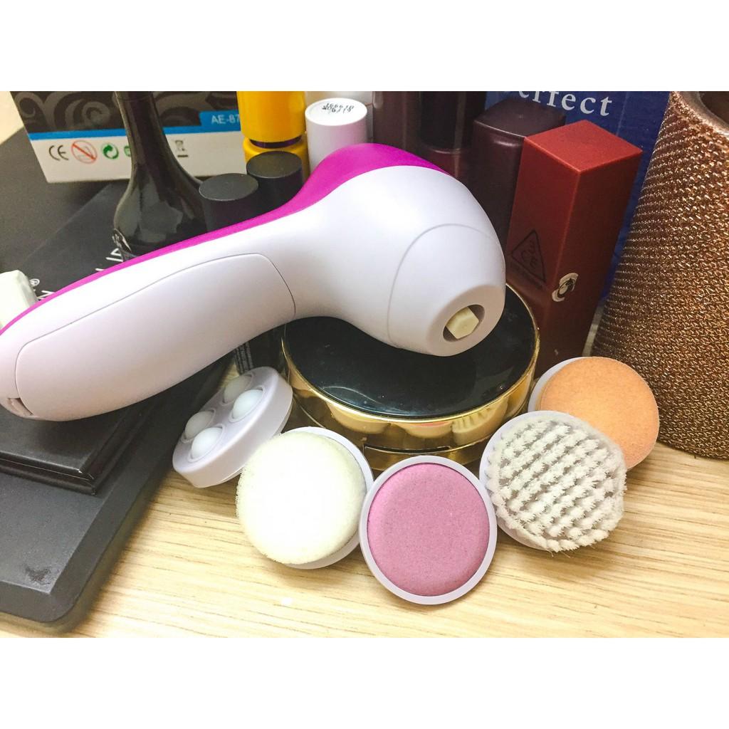 Máy Rửa Mặt Massage 5 in 1