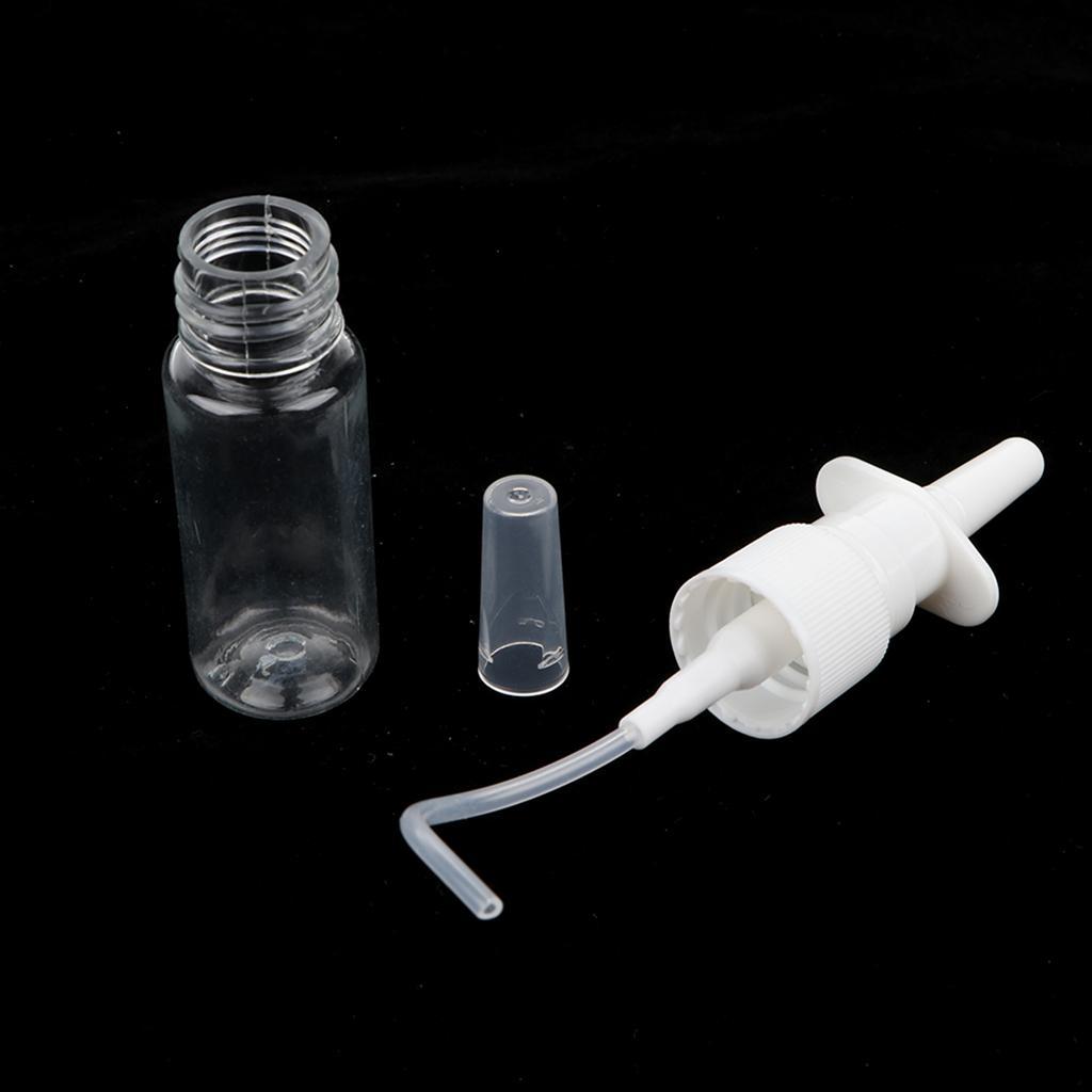 40 Pieces Empty Pump Nose 15ml 30ml Nasal Spray Bottles Perfumes Travel