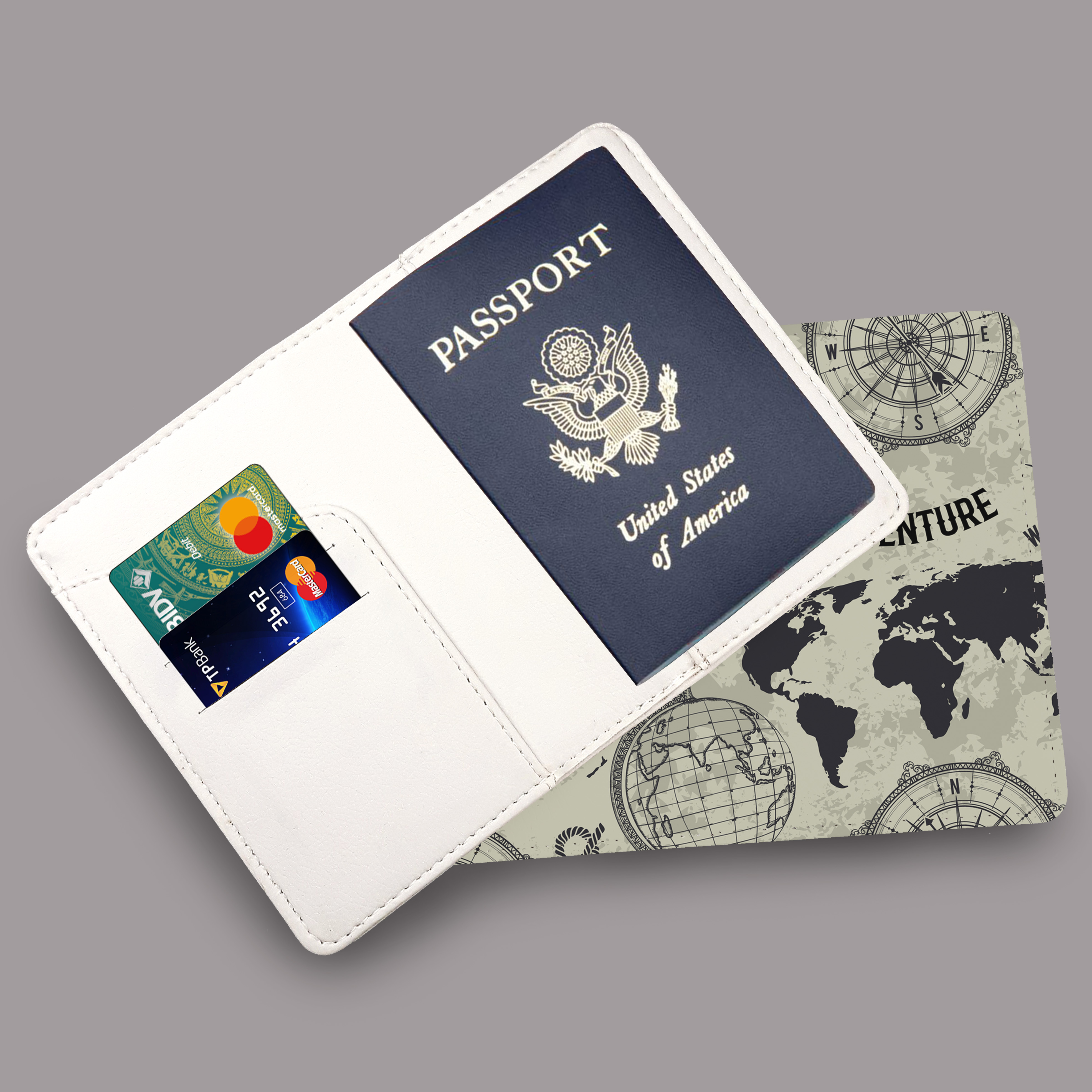 Bao Da Hộ Chiếu Du Lịch Độc Đáo - Ví Đựng Passport Và Phụ Kiện - PPAT0081